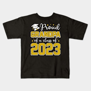 Proud Grandpa of Class of 2023 Graduate Senior Graduation Kids T-Shirt